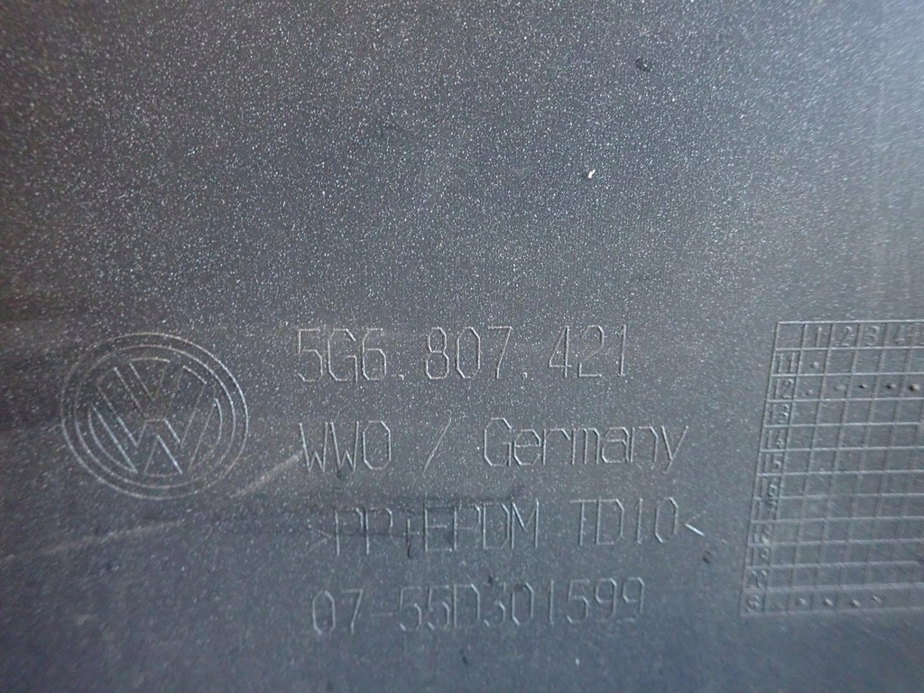 фото №7, Бампер задняя задний vw golf vii 2012- hb 5g