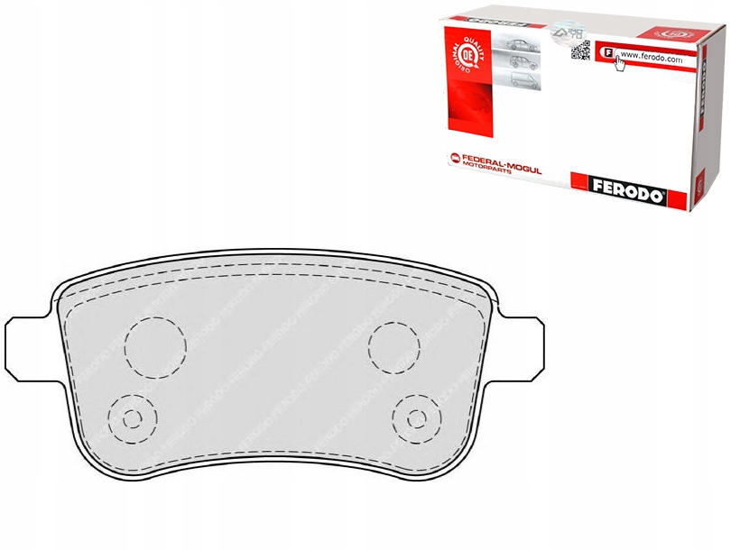 фото №1, Ferodo гальмівні колодки гальмівні renault clio v fluence gra