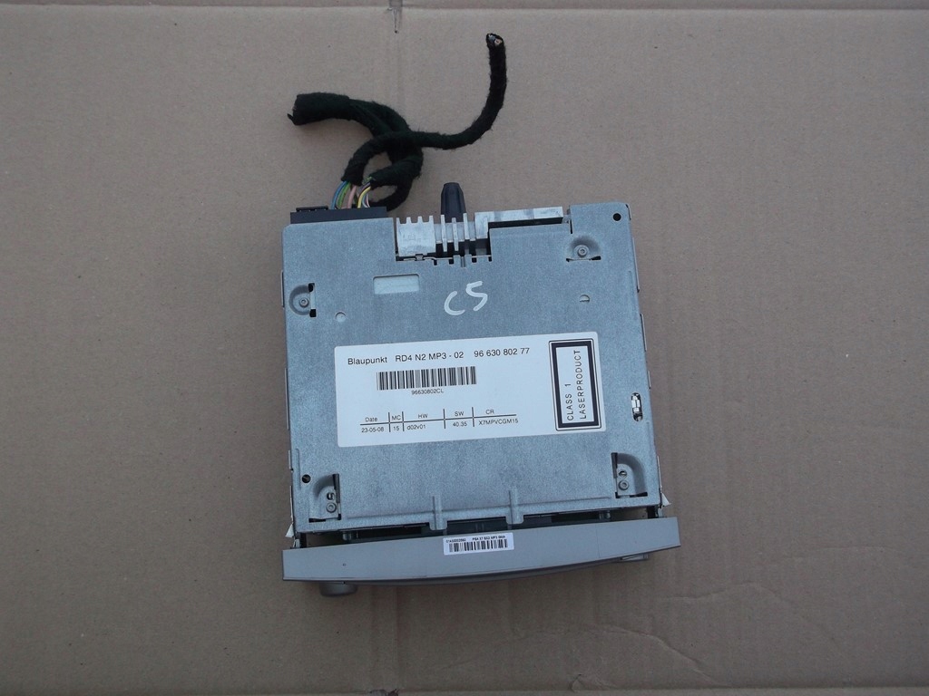 фото №2, Citroen c5 iii x7 радіо cd mp3