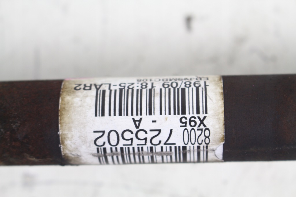 фото №4, Приводной вал правая renault scenic iii 09r. 1.5dci