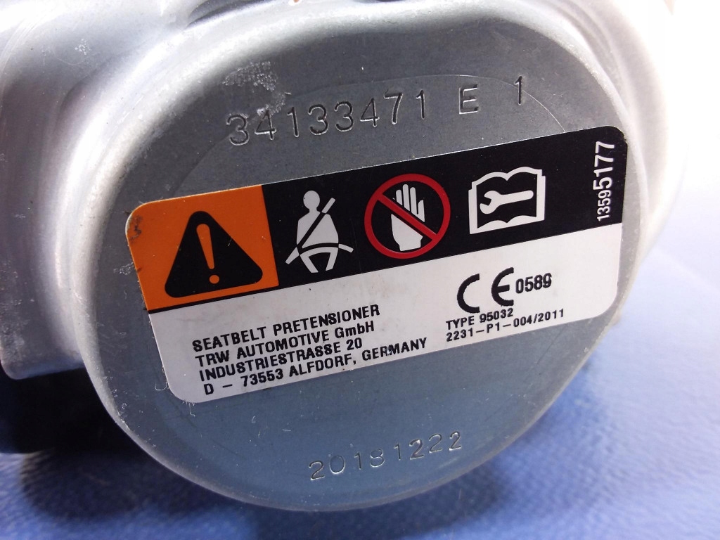 фото №3, Bmw x7 g07 pas безопасности 2 rzędu левый 7955757