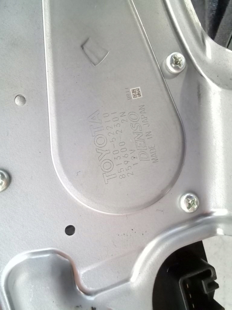 фото №5, Toyota verso s моторчик двірник задня 85130-52210