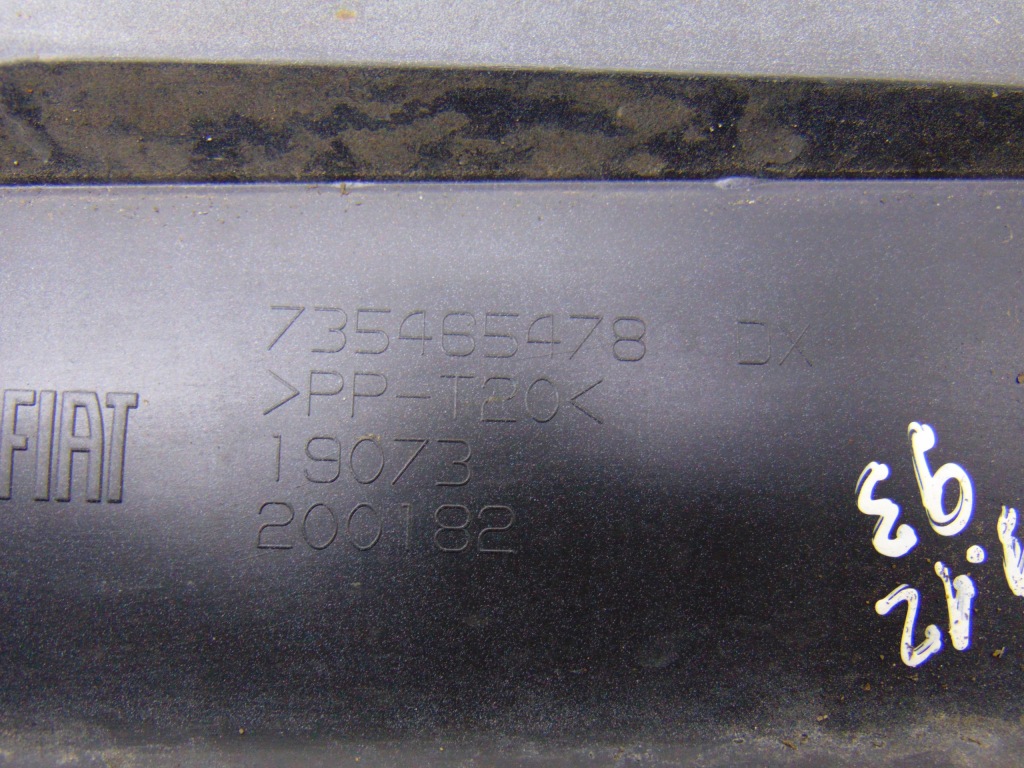 Порог молдинг порог накладка накладка правая fiat 500 abarth 735465478 Недорого