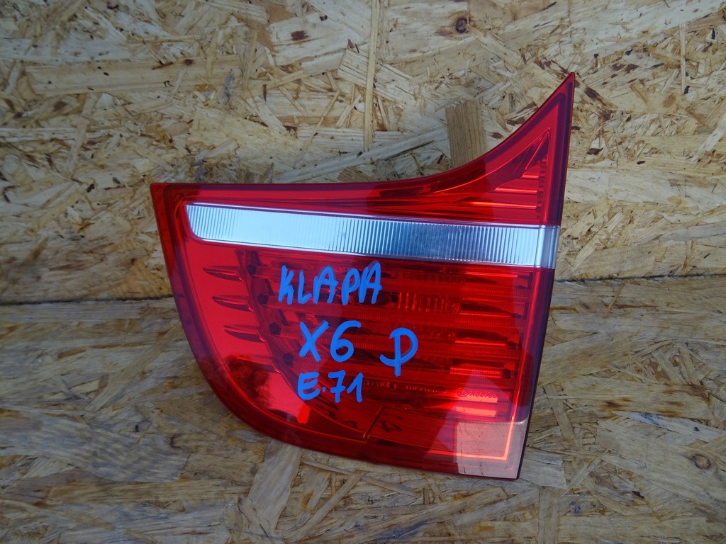 фото №1, Bmw x6 e71 лампа права w кришка задня