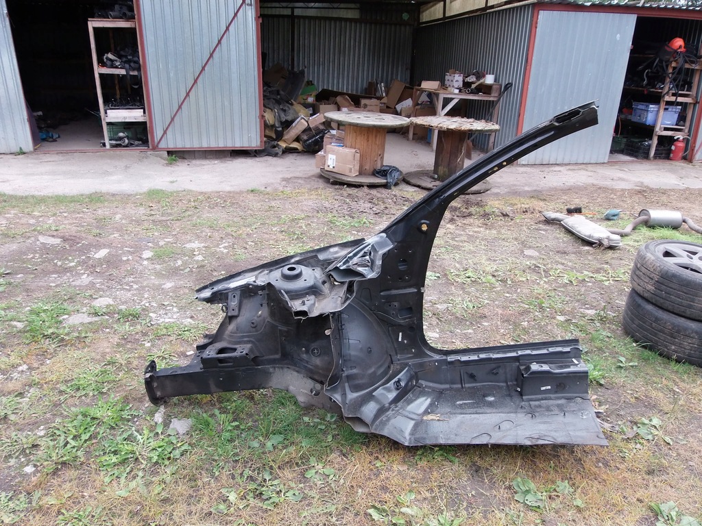 фото №5, Чверть лонжерон правий перед audi a3 8p 2.0 tdi lz9w