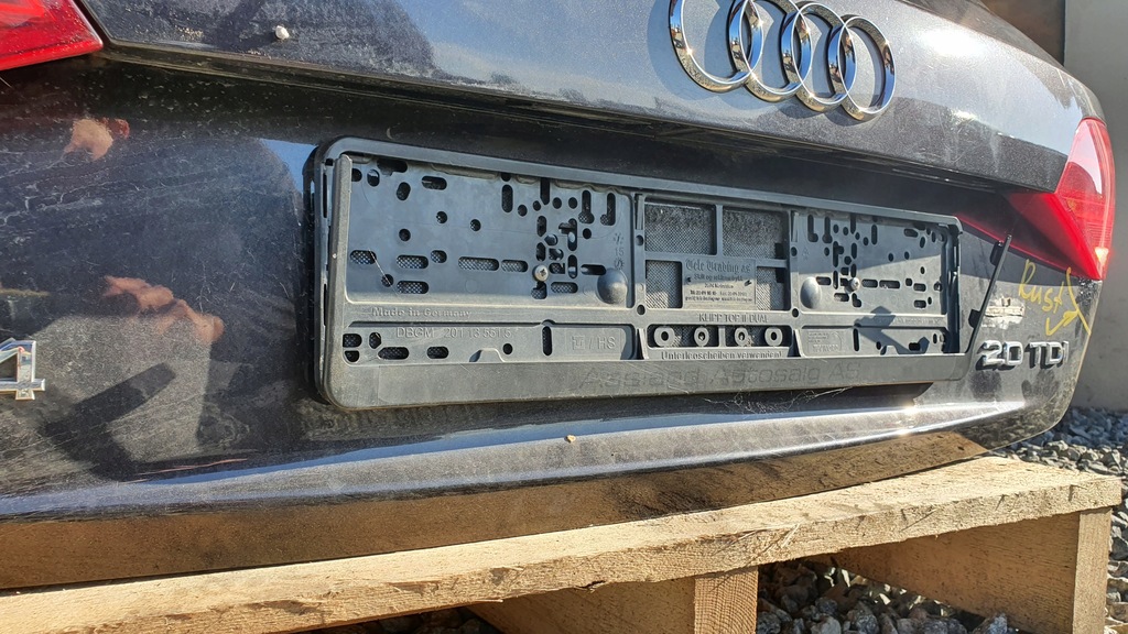 фото №10, Audi a4 b8 kombi крышка багажника багажника lz7l