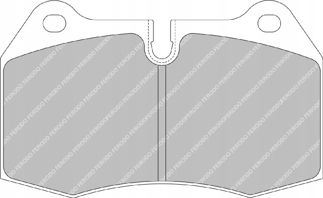 фото №4, Тормозные колодки ferodo ds2500 nissan 350z mini r50 fcp1561h