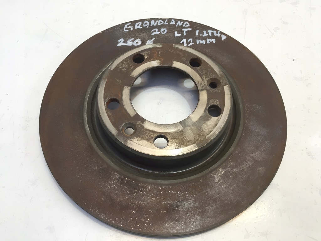 фото №1, Opel grandland x 1.2 thp 2020 диск гальмівна задня