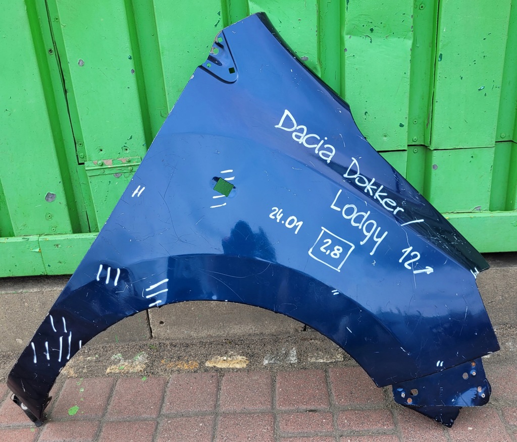 фото №1, Крыло правый dacia dokker / lodgy 2012-2021