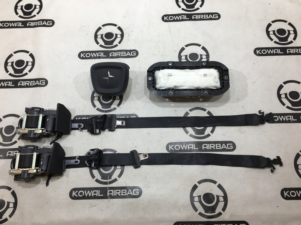 фото №6, Volvo polestar 2 ii панель приладів консоль подушка безпеки подушки безпеки ремені оригінал демонтаж