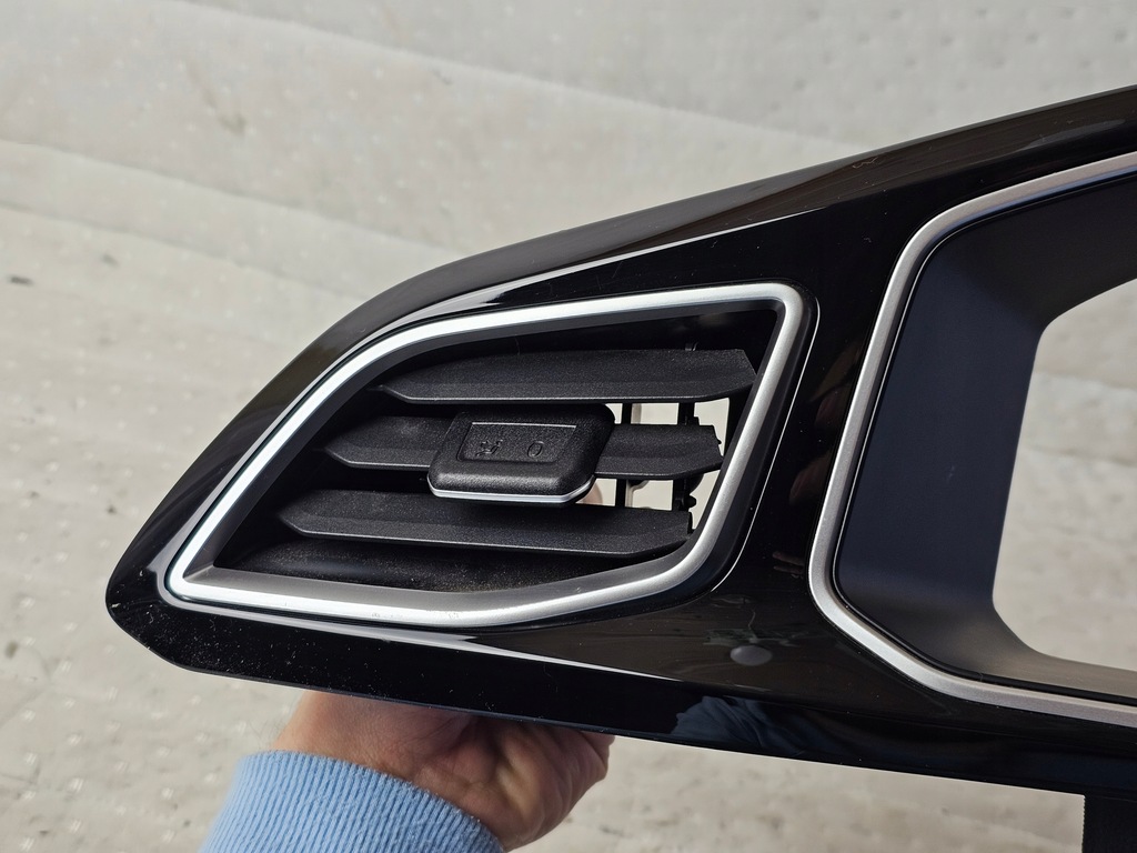 фото №13, Защита молдинг dekor консоли спидометра туннель решётка обдув vw troc t-roc