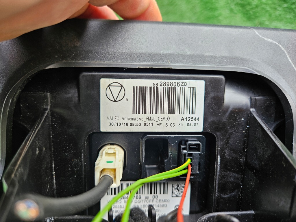 фото №7, Экран дисплей радио сенсорный citroen c4 cactus lift