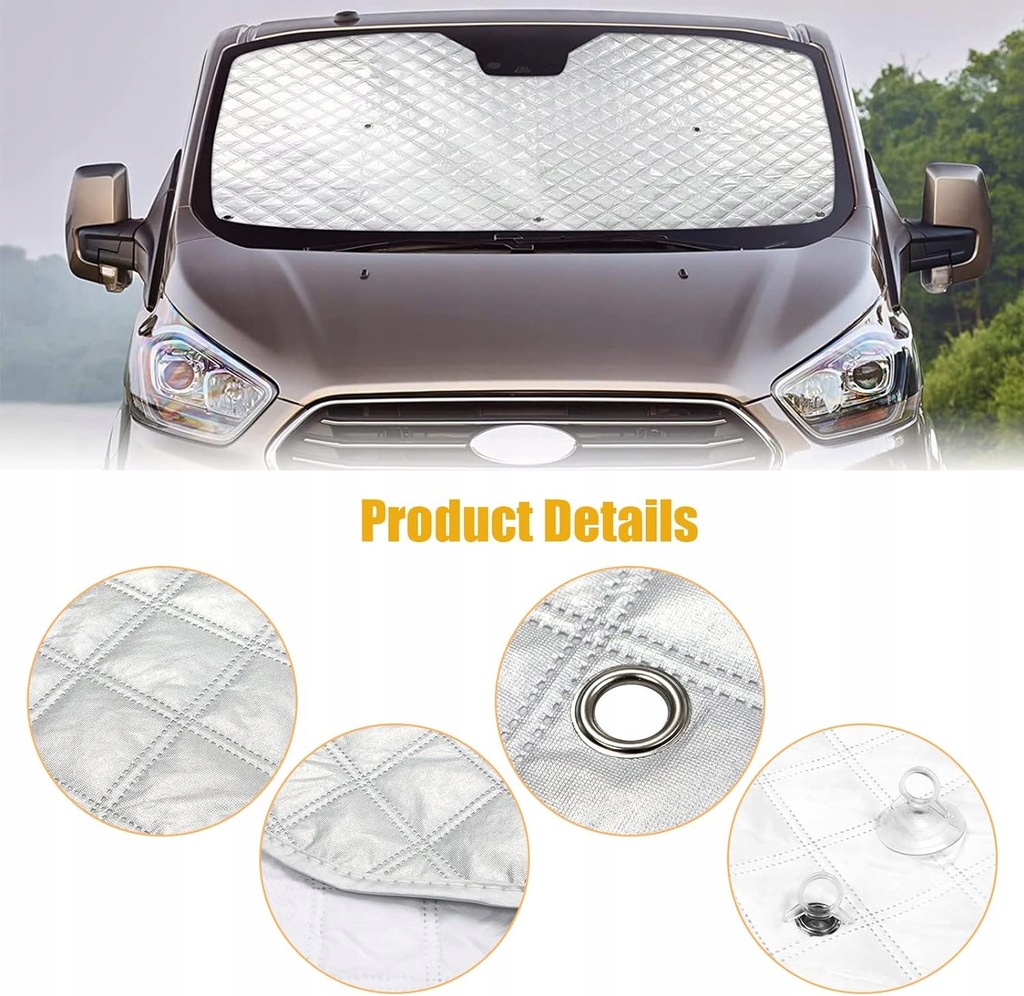 фото №7, Захист передньої скло набір сонцезахисний