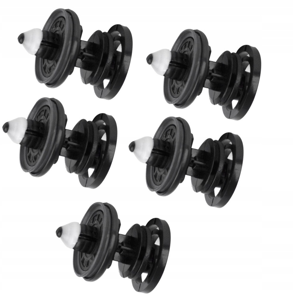 фото №1, 5x клипса обивка дверь vw t5 audi a4 b8 seat leon skoda rapid