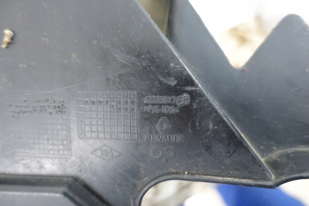 фото №13, Renault scenic iii lift захист плита pod бампер перед 622358126r