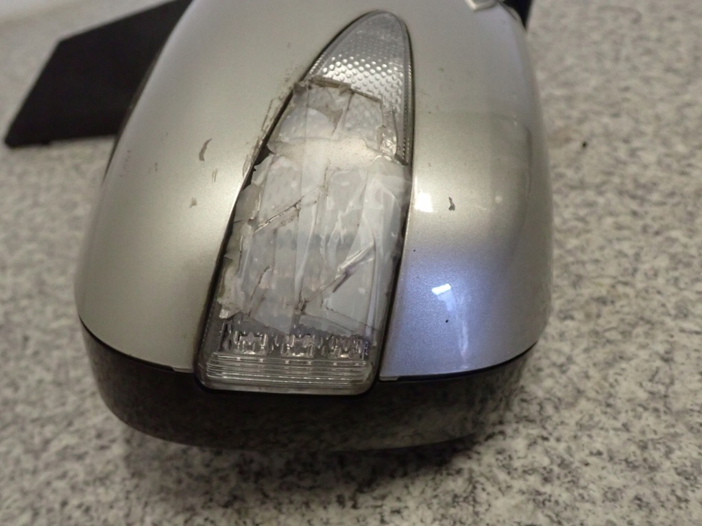 фото №11, Mitsubishi grandis 03- зеркало правое 9 pin