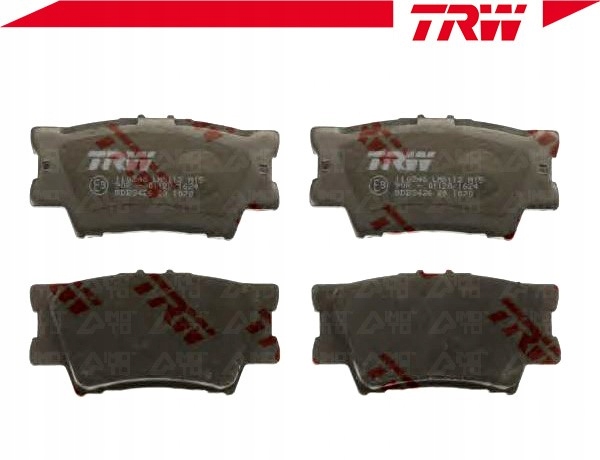 фото №3, Гальмівні колодки гальмівні toyota задня rav4 iii 06- camry 06-