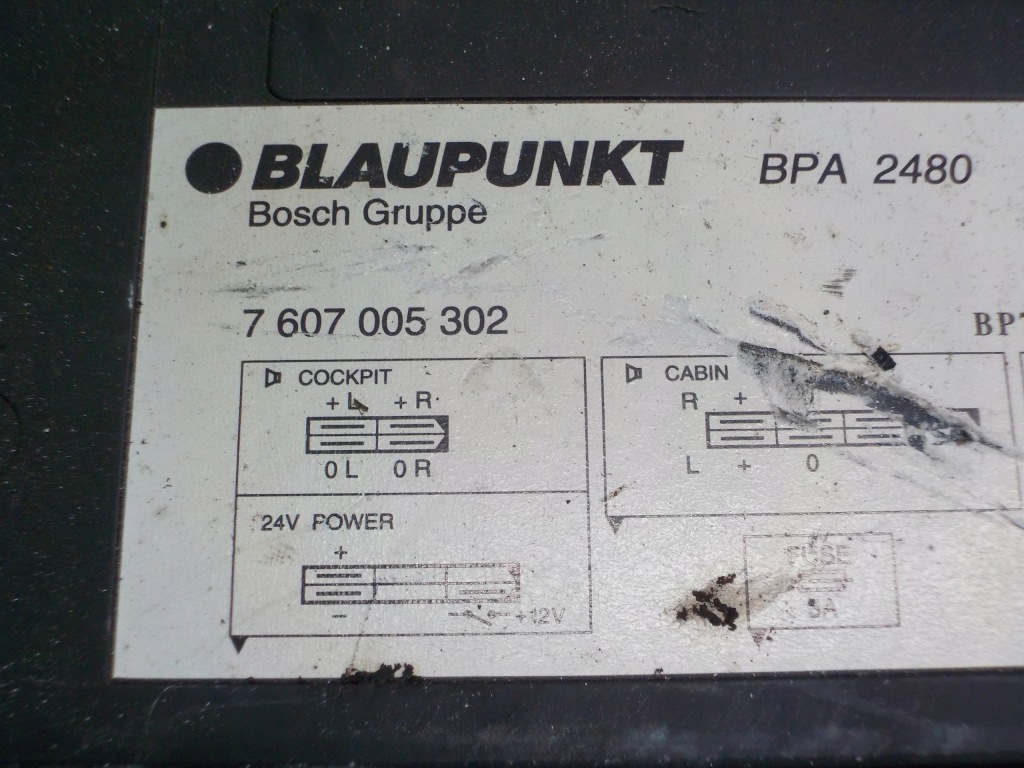 фото №2, Автобус bova усилитель blaupunkt