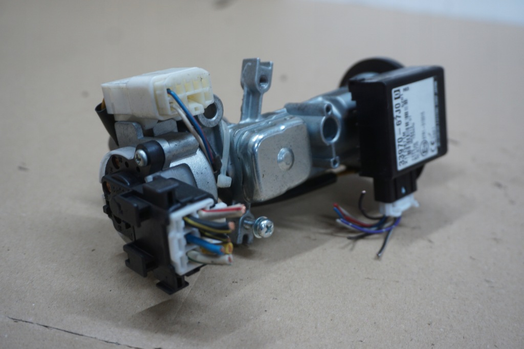 фото №13, Suzuki grand vitara ii замок зажигания ключ бортовой компьютер модуль иммобилайзер 1,9 ddis kpl.