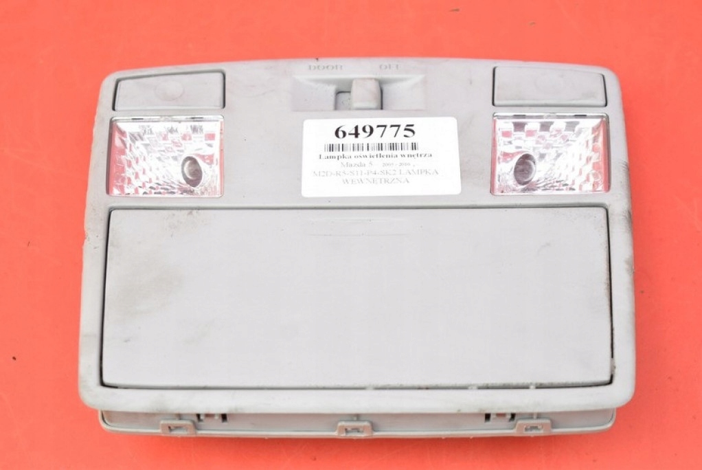 фото №1, Лампа освещение салона перед gk2a69970 mazda 5 1 i cr 05-10