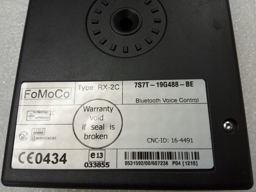 фото №2, Ford - модуль bluetooth 7s7t-19g488-be