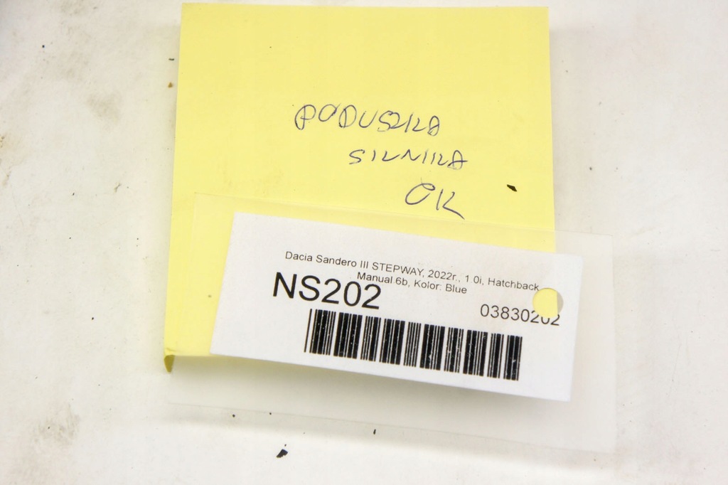 фото №6, Ns202 dacia sandero iii подушка кронштейн коробки