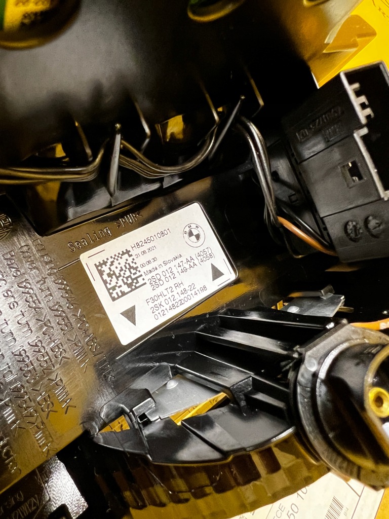 Лампа задняя задняя внутренняя правая m-performance bmw 3 f30 f31 lift nowa oem Киев