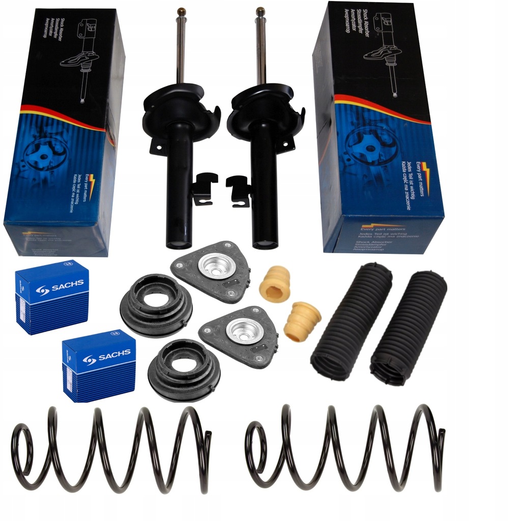 фото №1, Амортизатори подушки безпеки пружини перед ford focus mk ii 2 c-max