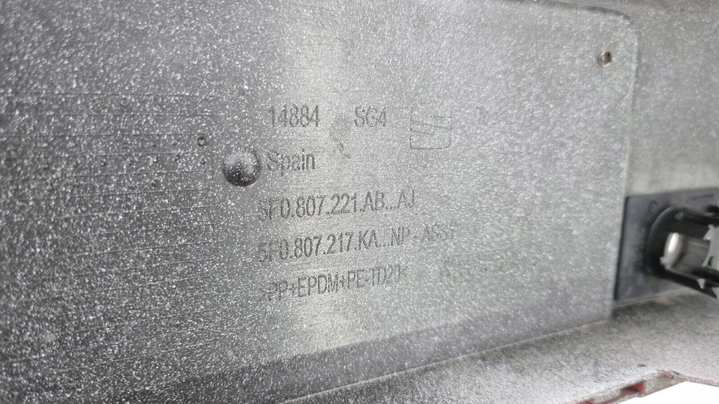 фото №9, Seat leon iii fr 5f0 lift 2016- бампер передний перед 5f0807221