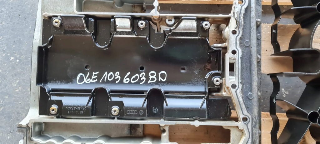 фото №10, A6 c7 4g lift піддон основа оливи 3.0 tfsi cre 06e103600h a7 4g