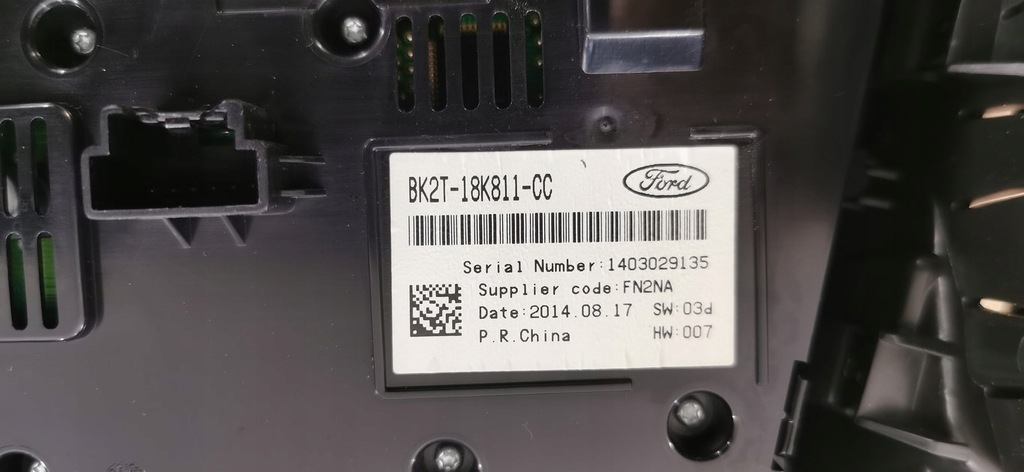 фото №11, Ford transit connect mk2 2014-18r.- радіо навігація панель комплект