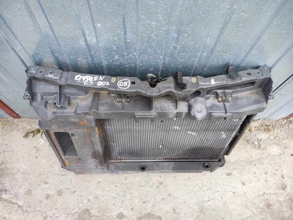 фото №1, Pas передний радиатор citroen c3 picasso 1,4 2008-2012