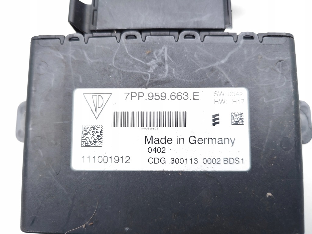 фото №7, Porsche panamera перетворювач напруги / модуль перетворювача 3.0 d дизель