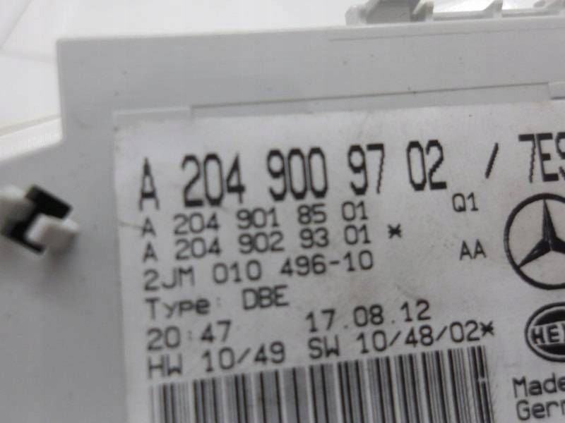 фото №4, Mercedes e w212 лампа стельовий