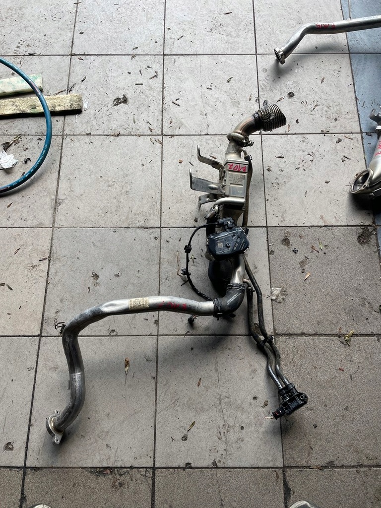 фото №1, Vw audi 3.0 tdi радіатор вихлопних газів egr 059131508cl 059131477m 059131509am