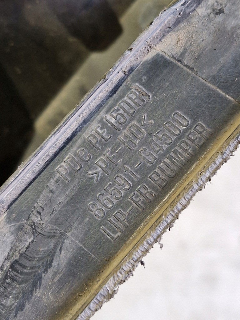 фото №10, Спойлер накладка бампера перед hyundai i30 iii 86591g4500