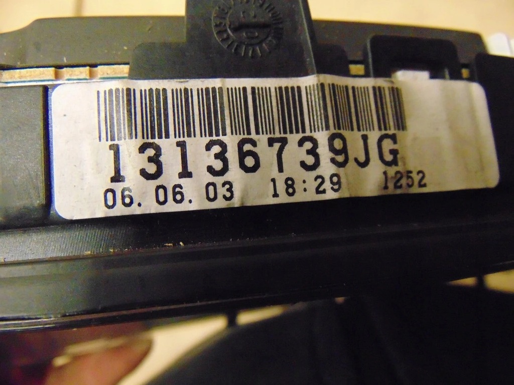 фото №6, Счетчик приборная панель opel signum 2.2 direct 13136739jg