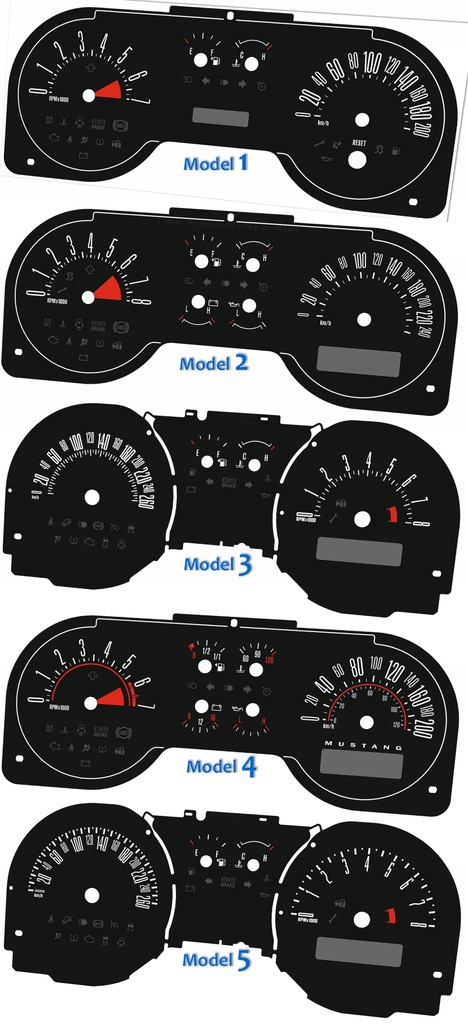 фото №9, Диск спидометра ford mustang 2005-2012 заменитель
