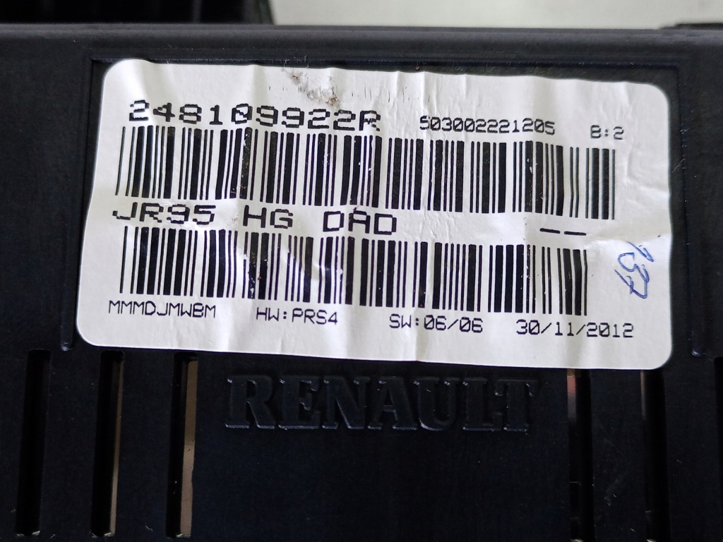 фото №3, Счетчик приборы renault scenic iii lift 1.5 dci