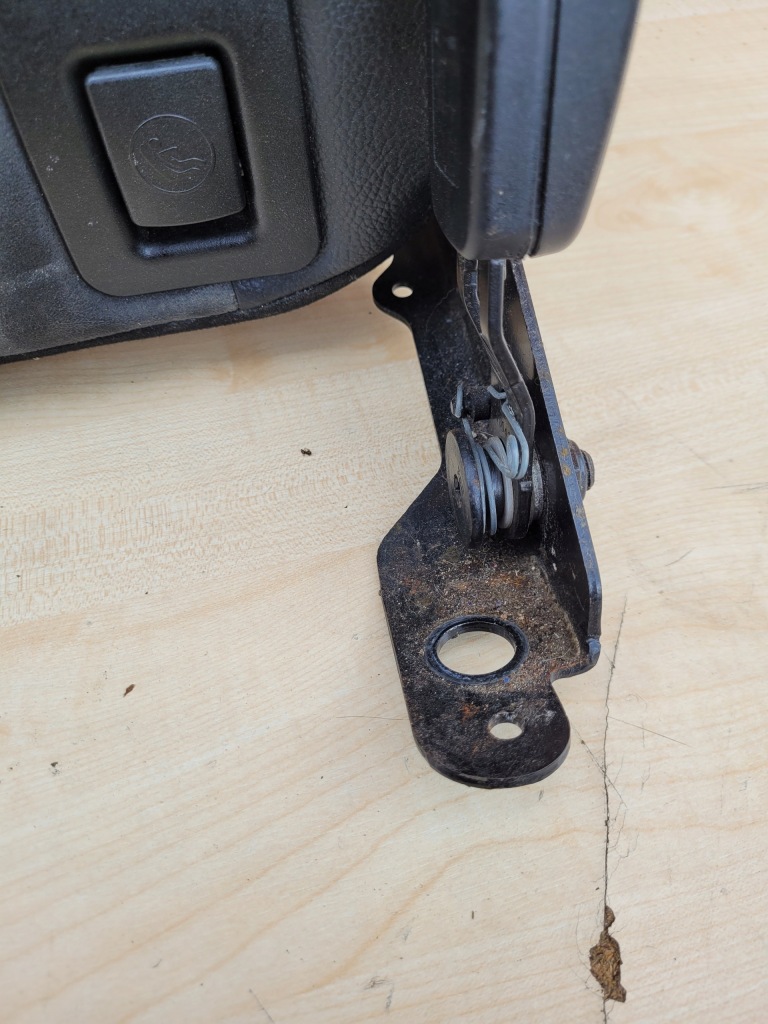 фото №13, Mercedes ml w164 05-11 спинка сидіння правий задня