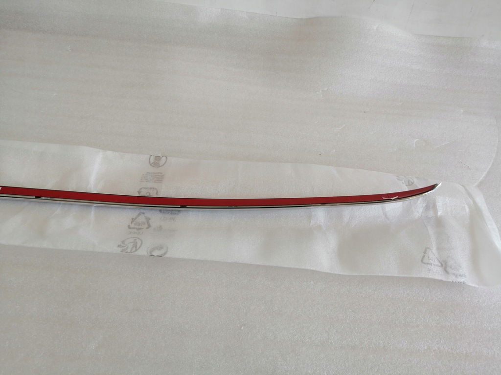 фото №8, Nissan qashqai ii j11 lift молдинг бампера задняя хром