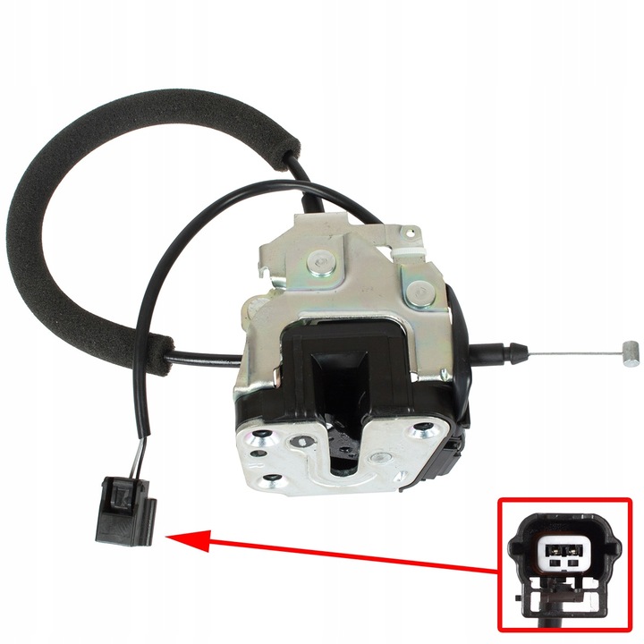 фото №1, Замок дверь задняя правый нижний opel movano b