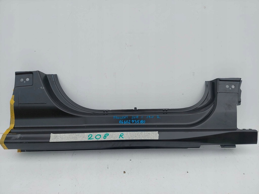 фото №1, Peugeot 208 ii 19- поріг правий перед блок двигуна a новий