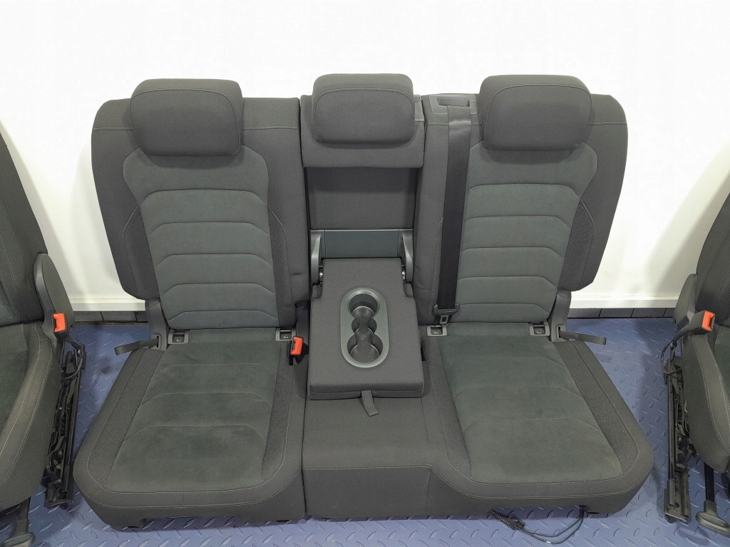 фото №6, Vw tiguan ii сидіння заднє сидіння комплект салон alcantara ergo active