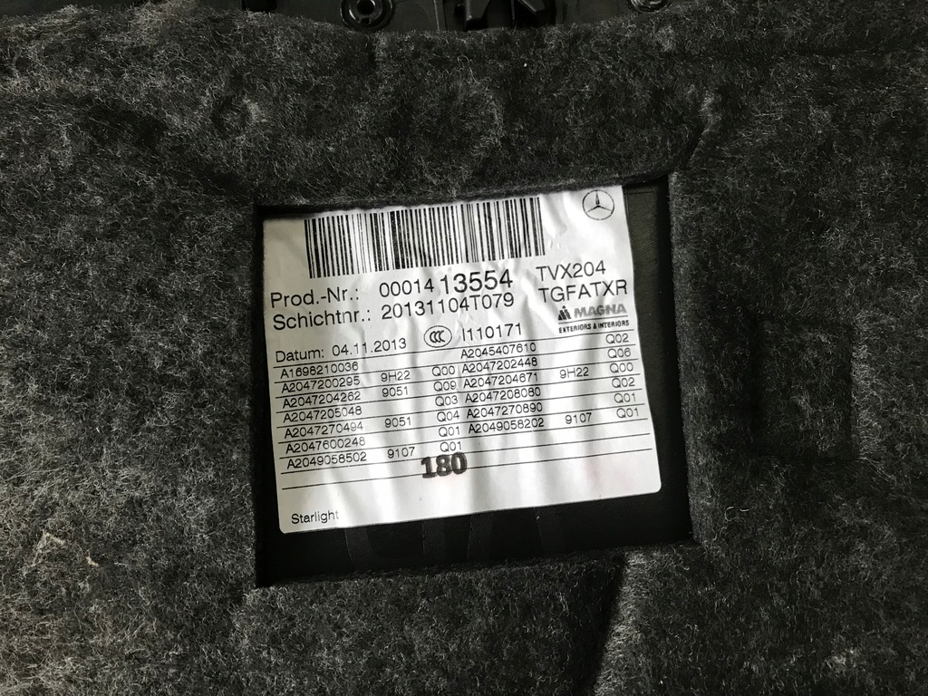 фото №14, Mercedes glk оббивка обшивка двері правий перед eu