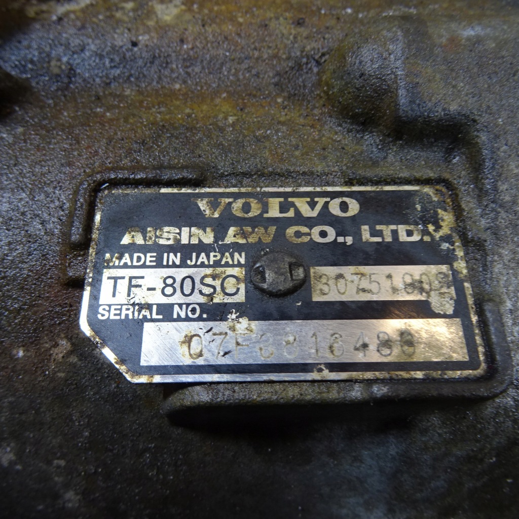 фото №6, Volvo s80 ii 2.5t коробка передач передач автоматическая коробка передач tf-80sc