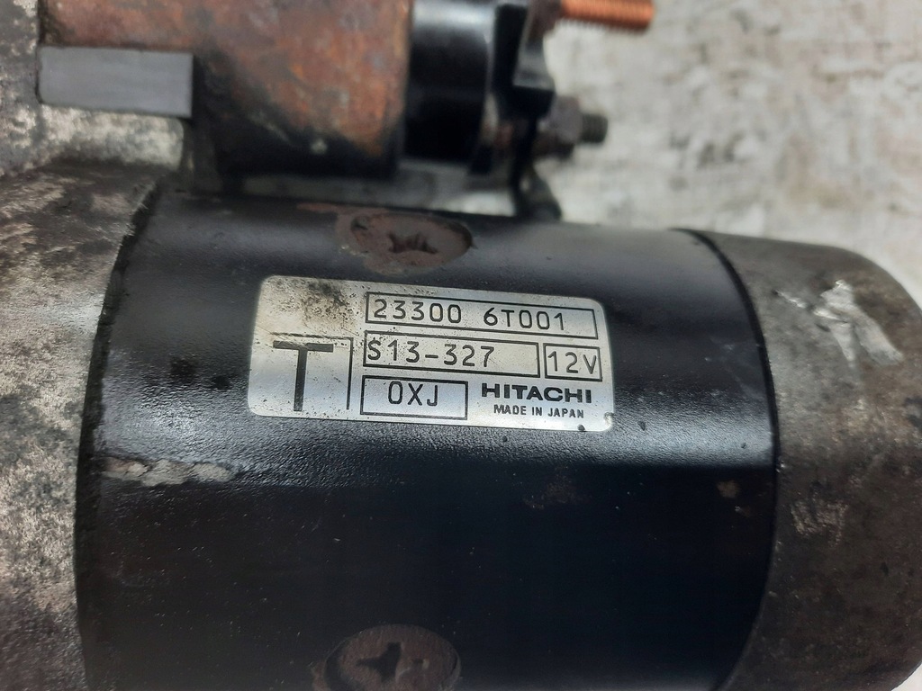 фото №7, Стартер nissan navara d22 td25 terrano 2.5d 23300 6t001