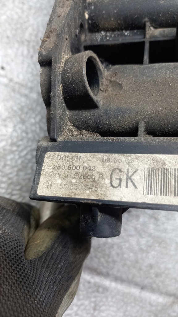 фото №4, Колектор всмоктуючий opel agila 1.2b 02r hb