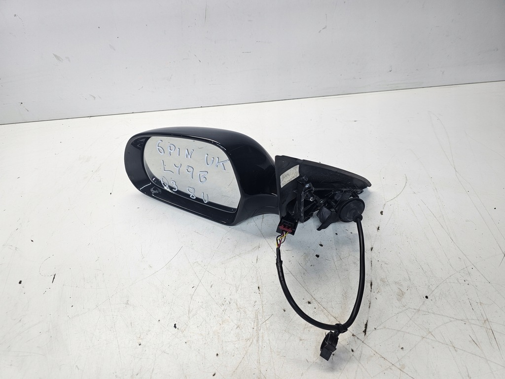 фото №9, Зеркало наружное левая audi q3 8u 6 pin ly9b uk