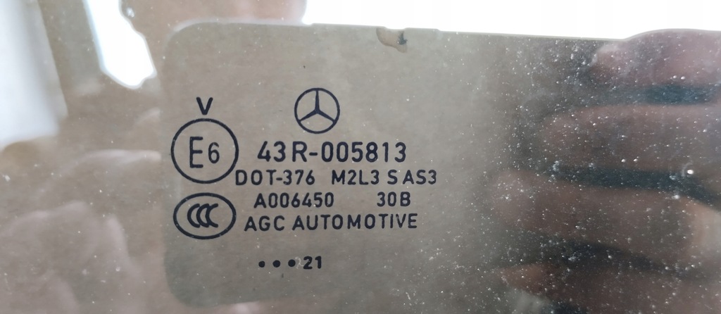 фото №9, Стекло кузовная боковая левая mercedes glb x247 2021